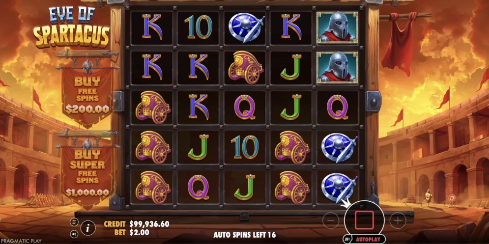 Eye of Spartacus Slot
