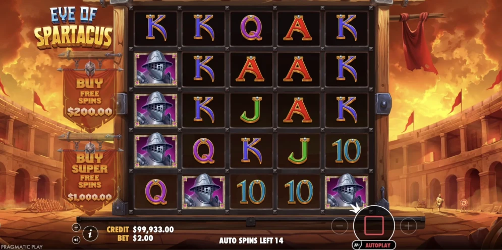 Eye of Spartacus Slot