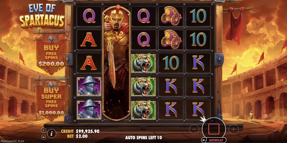 Eye of Spartacus Slot