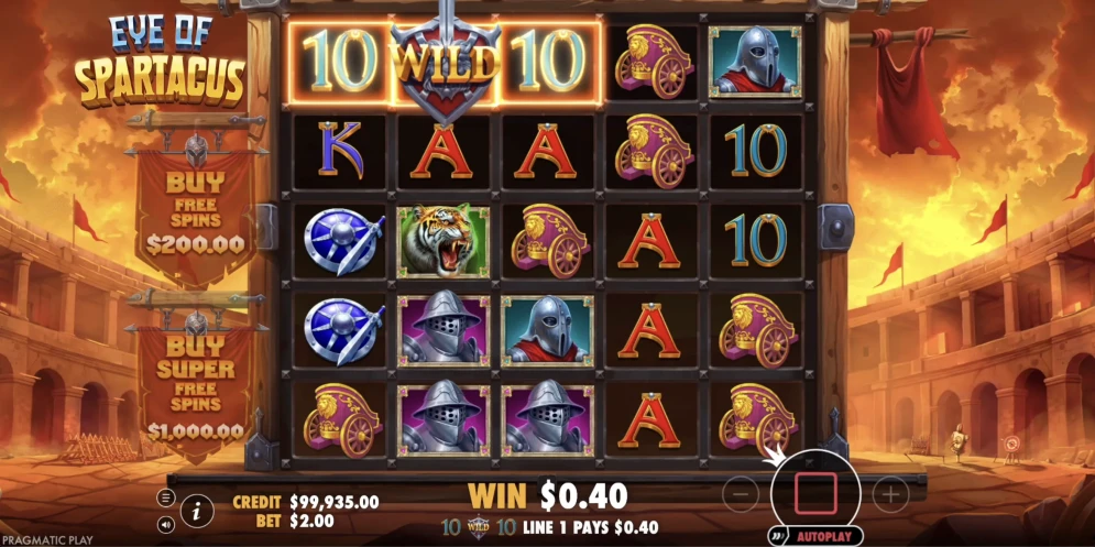 Eye of Spartacus Slot